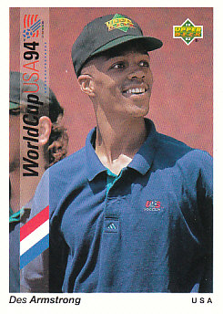 Des Armstrong USA Upper Deck World Cup 1994 Preview Eng/Spa #15
